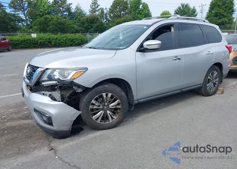 2017 Nissan Pathfinder S from USA, damaged, VIN 5N1DR2MN6HC911044